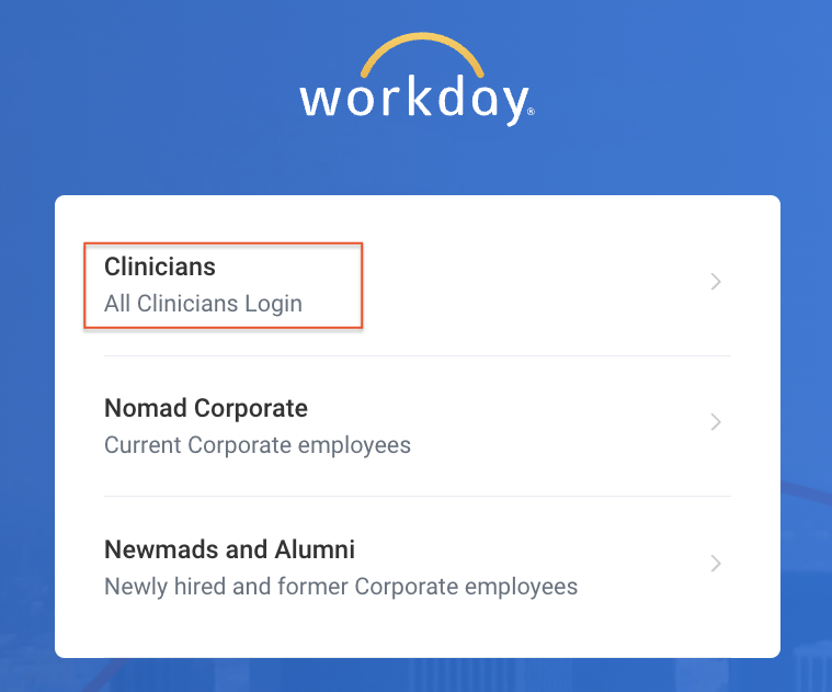 Accessing Your Workday Profile For The